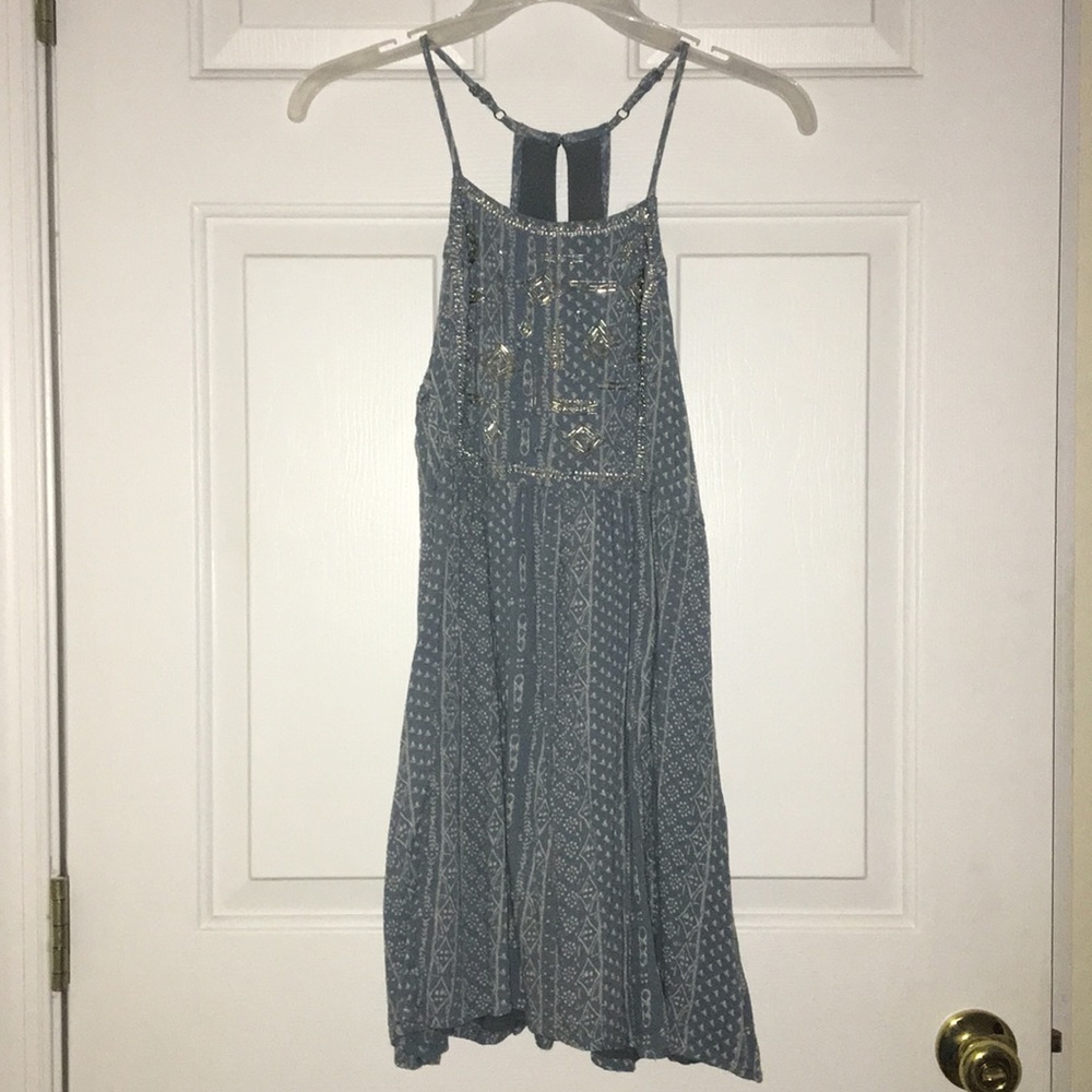 Hollister Beaded Mini Dress